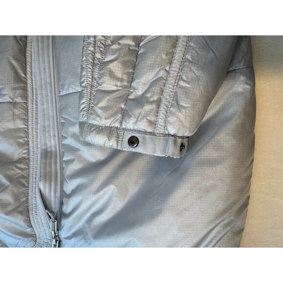 Free People Movement Ice Blue Down Packable Liner Jacket Coat XS NEW Oversized - Picture 13 of 15